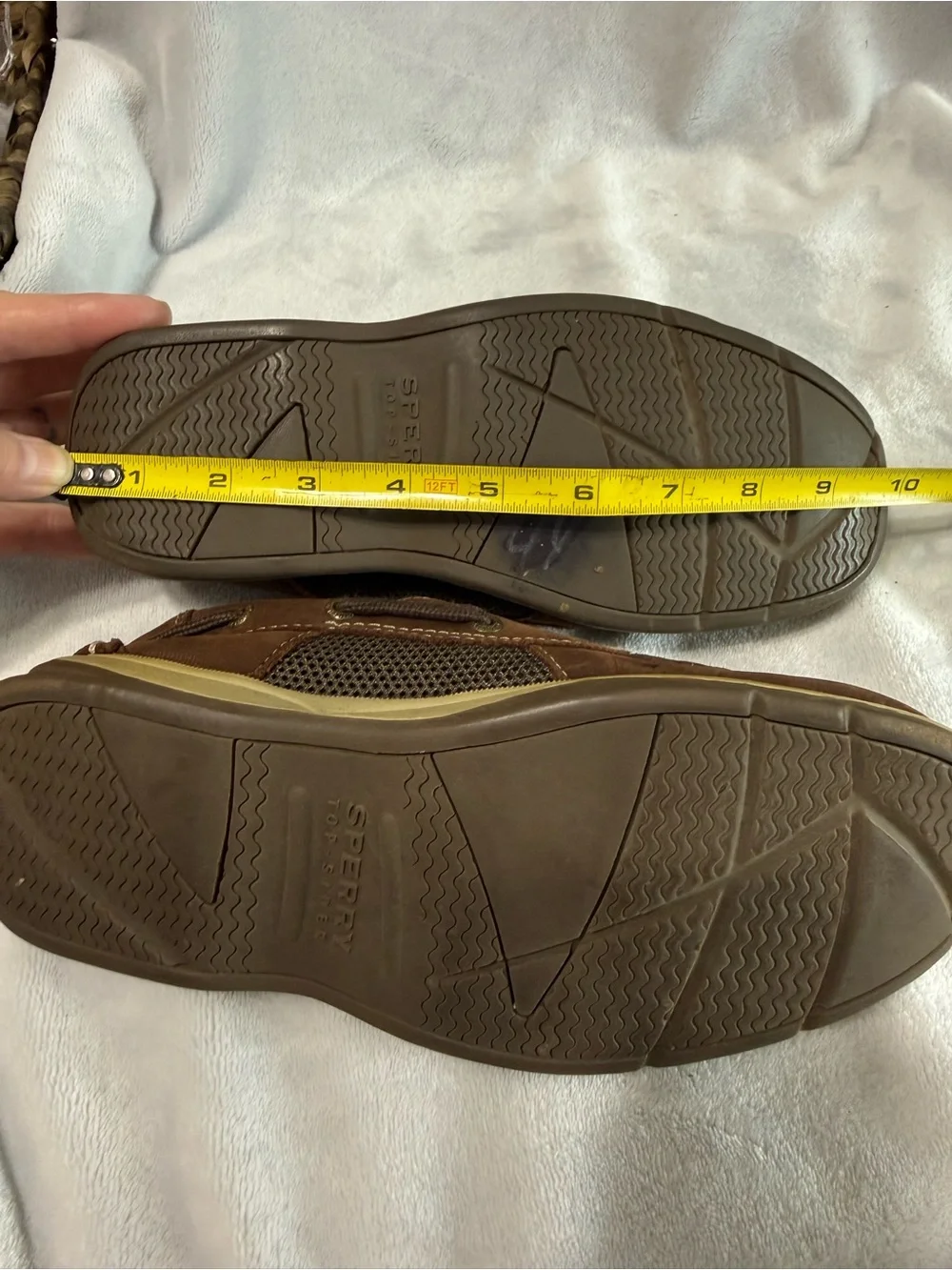 Sperry Youth Brown Suede Boat Shoes